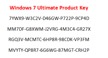 Windows vista ultimate product key generator online no download